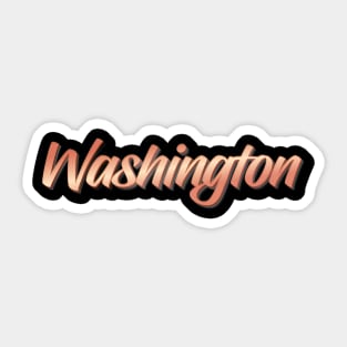 Washington Sticker